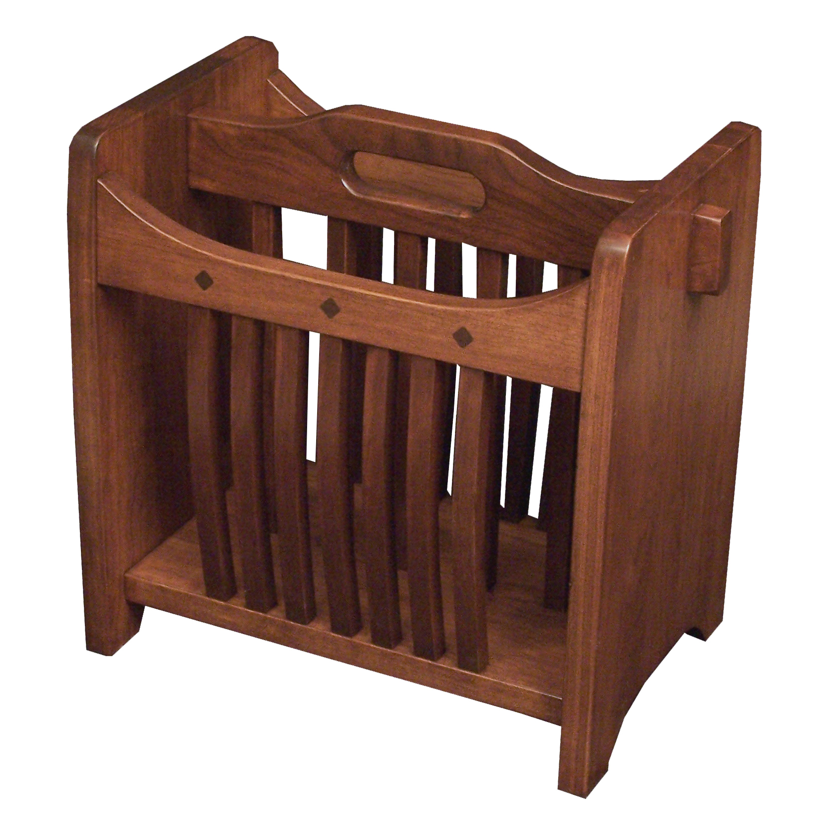 Mission Magazine Rack Accessories - Country Heritage Furniture
